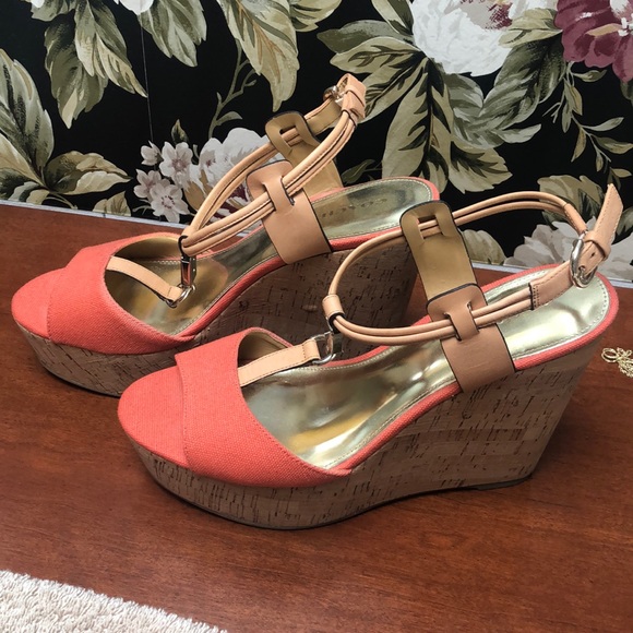 COACH wedges! WORN ONCE! - Picture 2 of 7